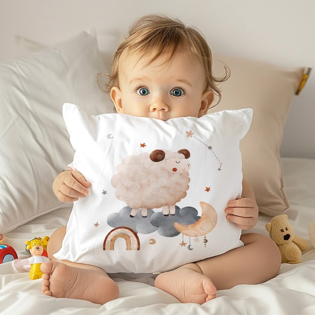 Cojín Decorativo Aries Baby - Tu Pequeña Guardería Zodiac Ram (Subido por el creador)
