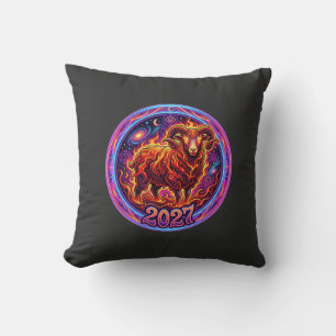 Cojín Decorativo Aries Zodiac Cordero Fiery 2027