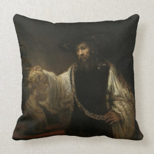 Cojín Decorativo Aristóteles (384-322 A.C.) con un busto del home