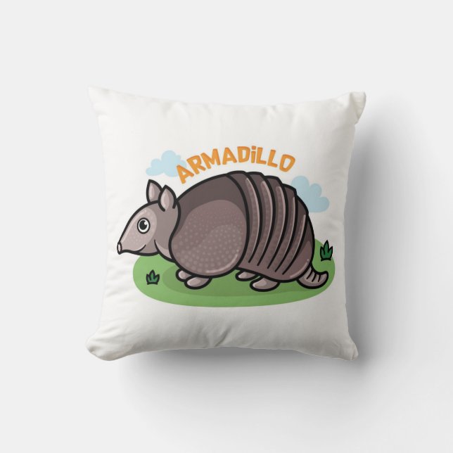 Cojín Decorativo Armadillo Personalizado (Anverso)