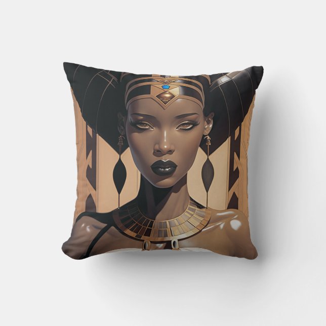 COJÍN DECORATIVO ARMANA QUEEN #1 (Anverso)