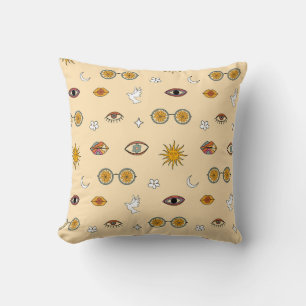 Cojín Decorativo Armonía de símbolos retro