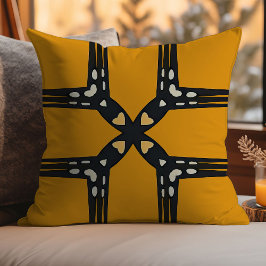 Cojín Decorativo Armonía Dorada Tirar Cushion