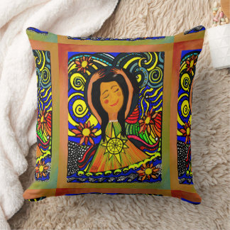Cojín Decorativo Armonía Floral Vibrante: Una Danza Colorida de la 
