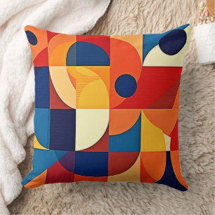 Cojín Decorativo Armonía Geométrica: Diseño Artístico