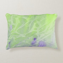 Cojín Decorativo Armonía Suave Verde y Lavanda