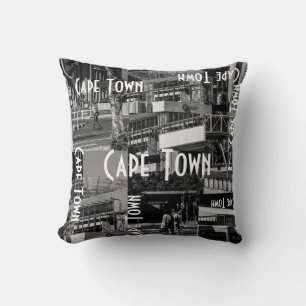 Cojín Decorativo Arquitectura Monocromática del Paisaje Cítrico de 