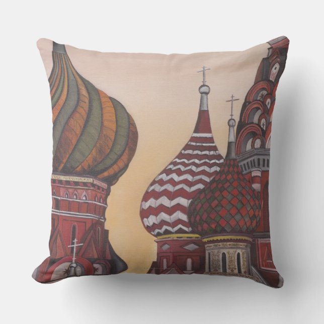 Cojín Decorativo Arquitectura rusa (Anverso)