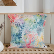 Arrecife de coral marino de verano