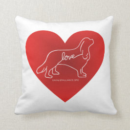 Cojín decorativo arrogante del amor