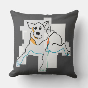 Cojín Decorativo Arrojar a un pastor alemán...