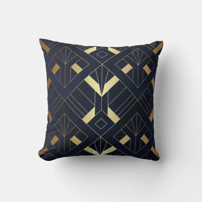 Cojín decorativo Art Deco (Anverso)