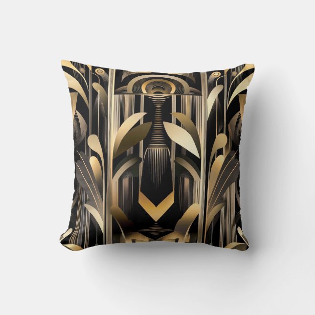 Cojín decorativo Art Deco (Anverso)