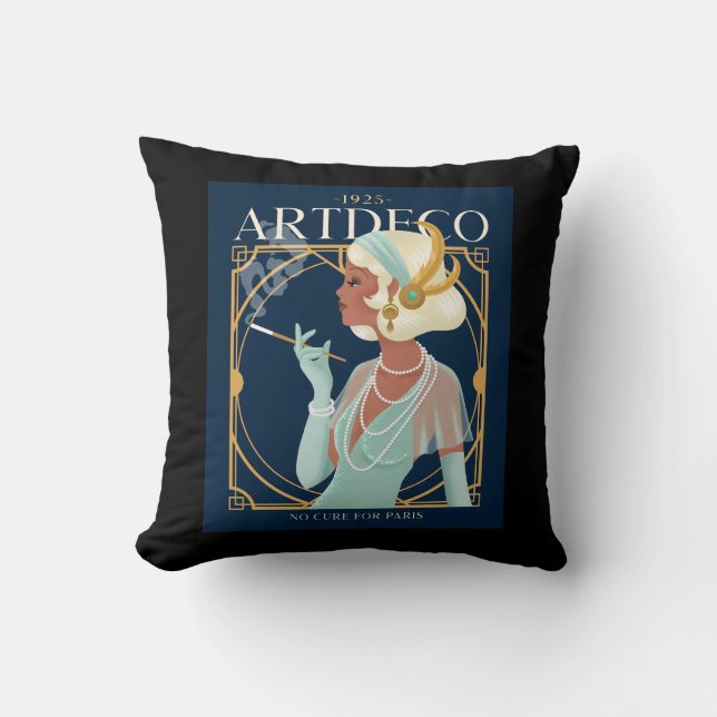 Cojín Decorativo Art Deco 1925 (Anverso)