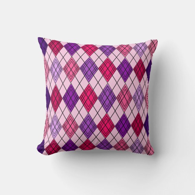 Cojín Decorativo Art Deco Argyle (Anverso)