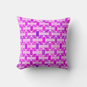 Cojín Decorativo Art Deco chic industrial - violeta, orquídea, lava