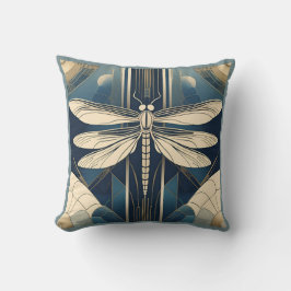 Cojín decorativo Art Deco Dragonfly