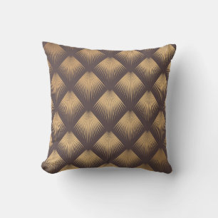 Cojín Decorativo Art Deco Golden: Sin Maravillas Minimalistas