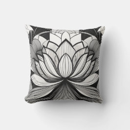 Cojín decorativo Art Deco Lotus
