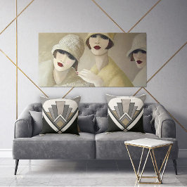 Cojín Decorativo Art Deco Throw Pillow