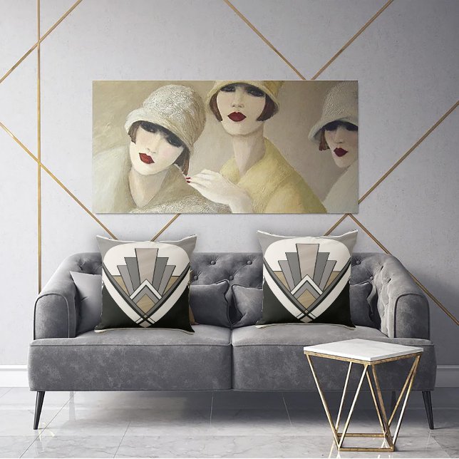 Cojín Decorativo Art Deco Throw Pillow (Subido por el creador)