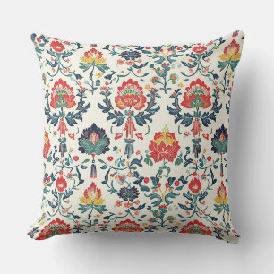 Cojín Decorativo Art Nouveau Chinoiserie Lotus Floral