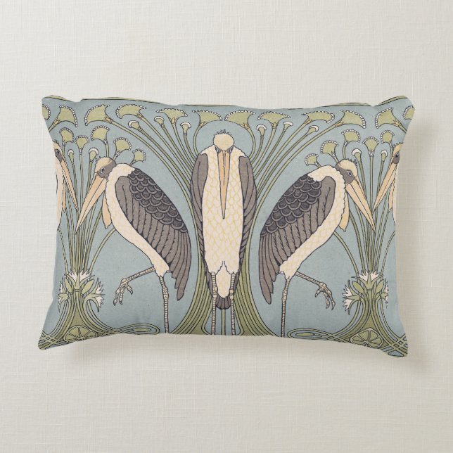 Cojín Decorativo Art Nouveau Crane Pillow (Reverso)