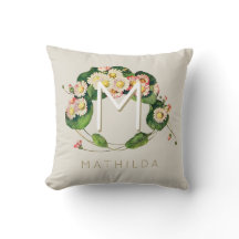 Art Nouveau Daisies fue un monograma para personal