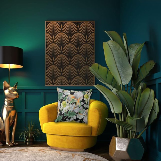 Cojín Decorativo Art Nouveau Garden Muse Design (Subido por el creador)