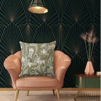 Cojín Decorativo Art Nouveau Garden Muse Design