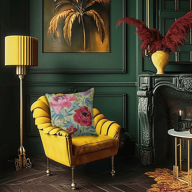 Cojín Decorativo Art Nouveau Garden Muse Design (Subido por el creador)