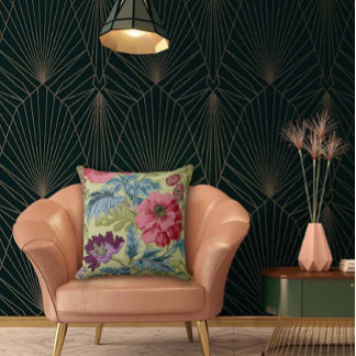 Cojín Decorativo Art Nouveau Garden Muse Design