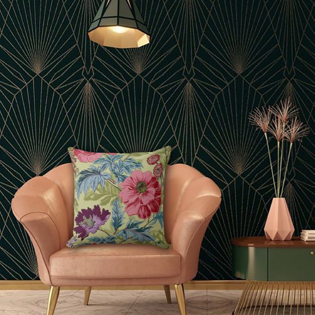 Cojín Decorativo Art Nouveau Garden Muse Design (Subido por el creador)