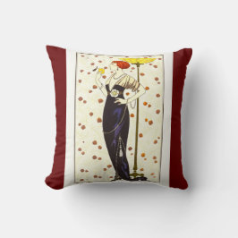 Cojín decorativo Art Nouveau glamuroso