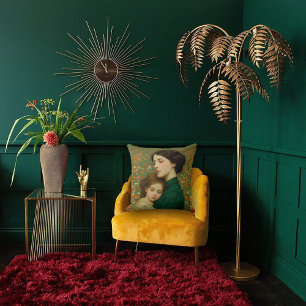 Cojín Decorativo Art Nouveau Madre e Hijo