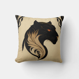 Cojín decorativo Art Nouveau Panther