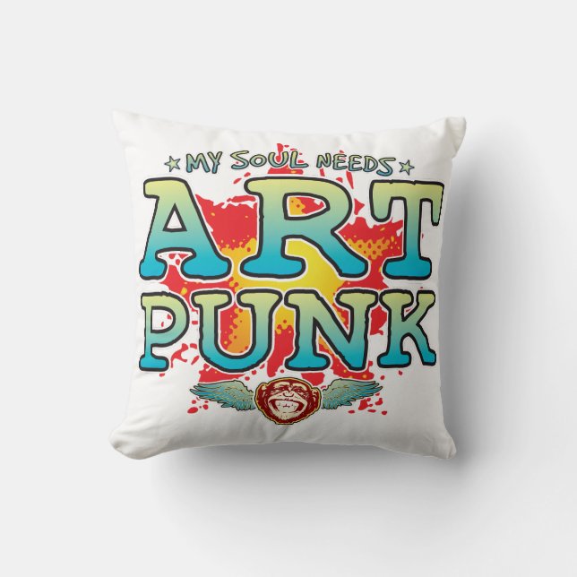 Cojín Decorativo Art Punk Soul Cushion (Anverso)
