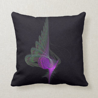 Cojín Decorativo Arte abstracto del derviche púrpura