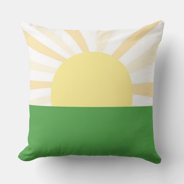 Cojín Decorativo arte abstracto moderno (Anverso)