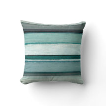 Arte abstracto Verde azulado y gris de "Link"