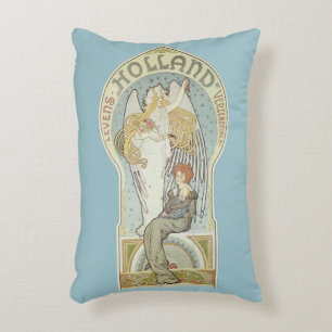Cojín Decorativo Arte antiguo modernista, Holland Levensverzekering