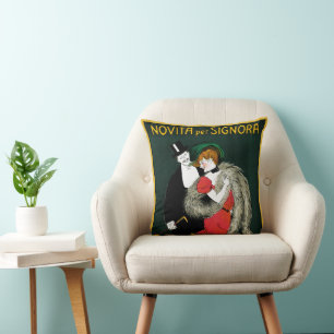 Cojín Decorativo Arte Antiguo Modernista, Moda Italiana Amor Romanc