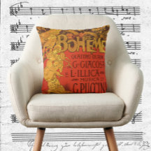 Arte Antiguo Modernista Música, La Bohème Ópera, 1