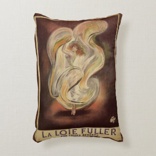 Cojín Decorativo Arte Antiguo Moderno, La Loie Fuller Bailarina Mod