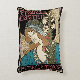 Cojín Decorativo Arte Antiguo Moderno, Publicaciones de Pascua de P