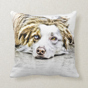 Cojín Decorativo Arte australiano del perro de pastor