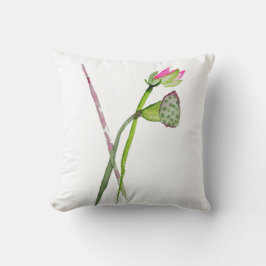 Cojín Decorativo Arte budista Rosa Lotus Flower Zen