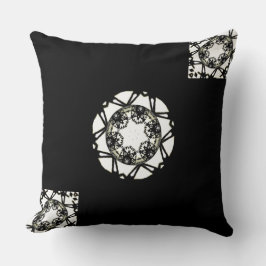 Cojín Decorativo Arte caleidoscopio del primer volumen tres