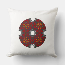 Cojín Decorativo Arte calidoscopio del volumen cuatro