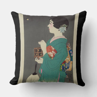 COJÍN DECORATIVO ARTE CLÁSICO JAPONÉS - PILLOW CON DOS DISEÑOS